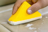 [Scrub Ninja] Wedge Scrubber - For Leather, Vinyl and Plastic -(5 in. x 2.5 in. x 2 in.)- 2 pack - Nanoskinpr